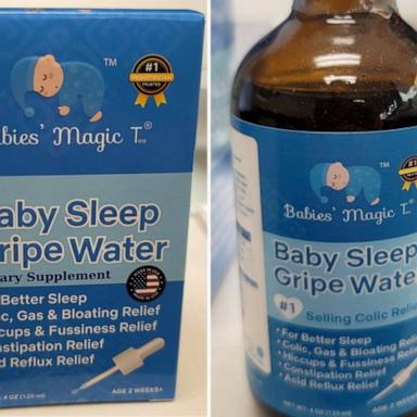PHOTO: Pacific Health Sciences is voluntarily recalling its dietary supplement Babies' Magic Tea's Baby Sleep Gripe Water due to alcohol content.
