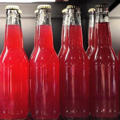 PHOTO: A set of red drinks is seen in this undated stock photo.