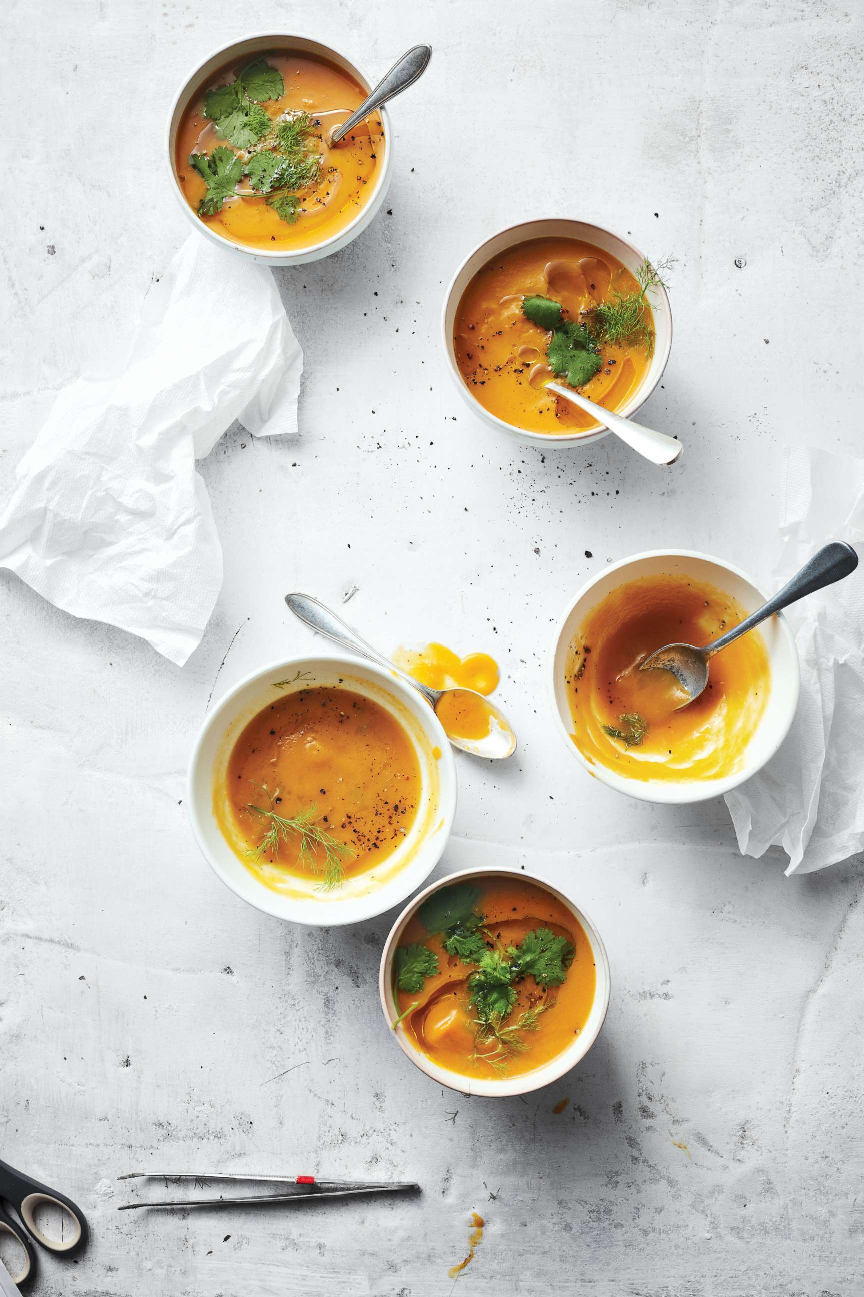 PHOTO: Melissa Clark's red lentil soup recipe.