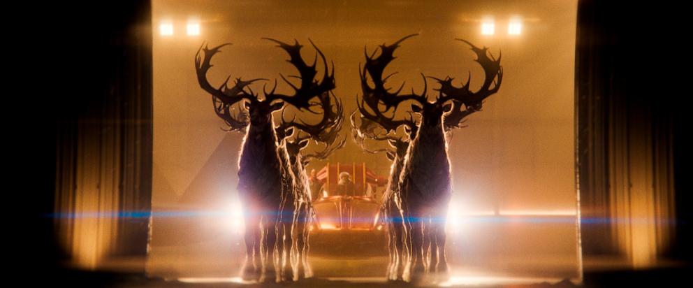 PHOTO: A Still of reindeer in "Red One" film.