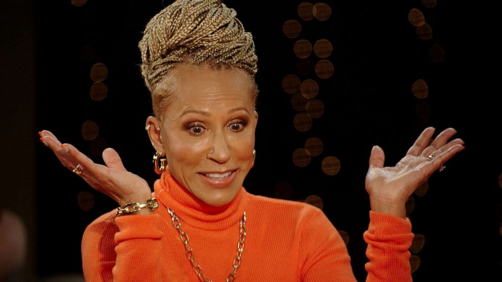 PHOTO: Willow Smith speaks about polyamory with mother, Jada Pinkett Smith and "Gammy", Adrienne Banfield-Norris (pictured), during an episode of "Red Table Talk".