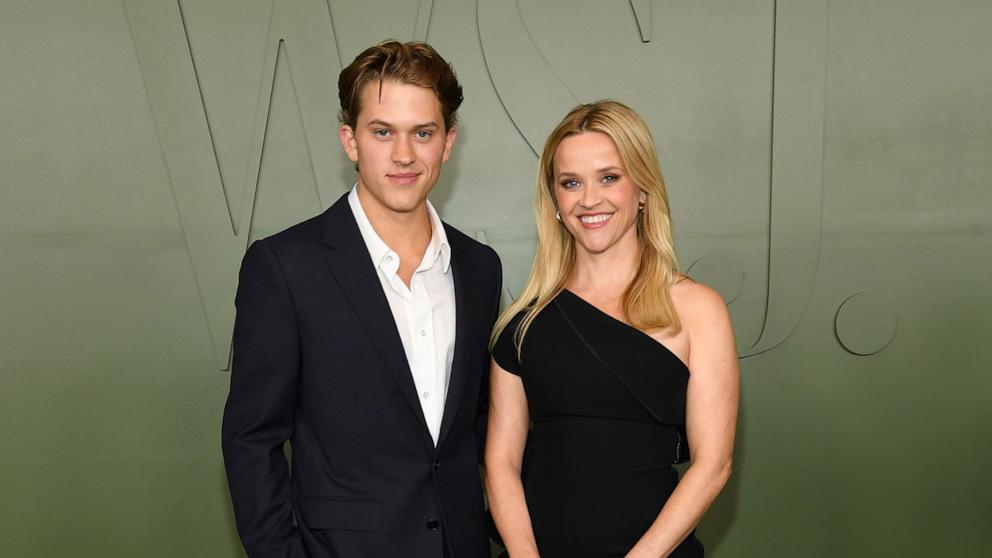 PHOTO: In this Oct. 29, 2024, file photo, Deacon Phillippe and Reese Witherspoon attends the WSJ. Magazine 2024 Innovator Awards in New York.