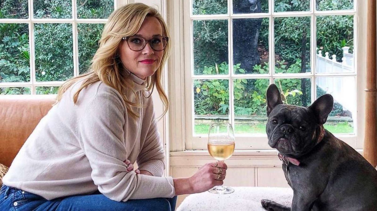 PHOTO: In this undated photo posted to her Instagram account, Reese Witherspoon is shown with her dog, Pepper.