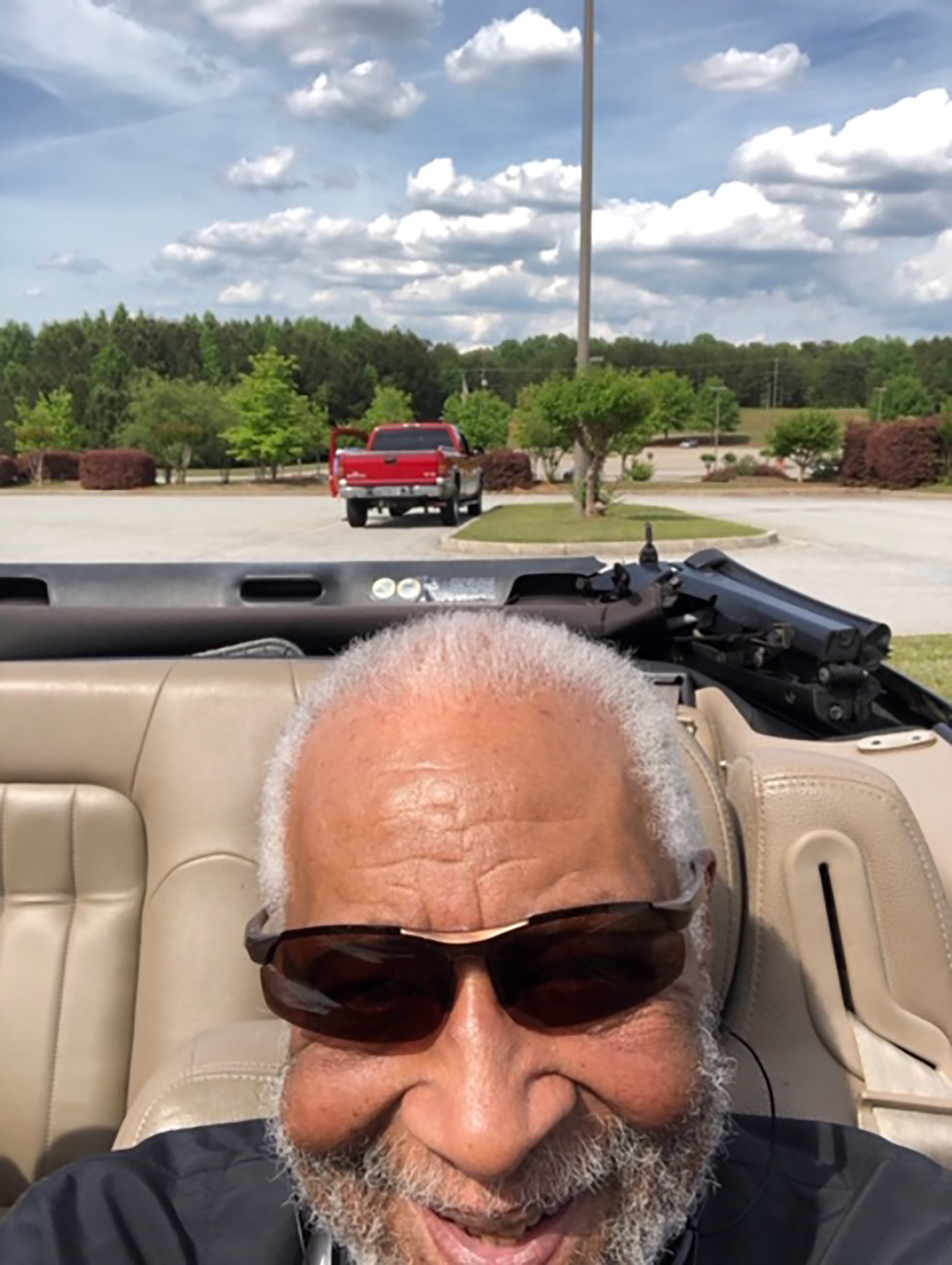 PHOTO: Lemuel Buster, a referee at Paulding County Parks and Recreation Department in Paulding County, Ga., walked out of the gym in early May 2019, and was met with a crowd of cheering community members.