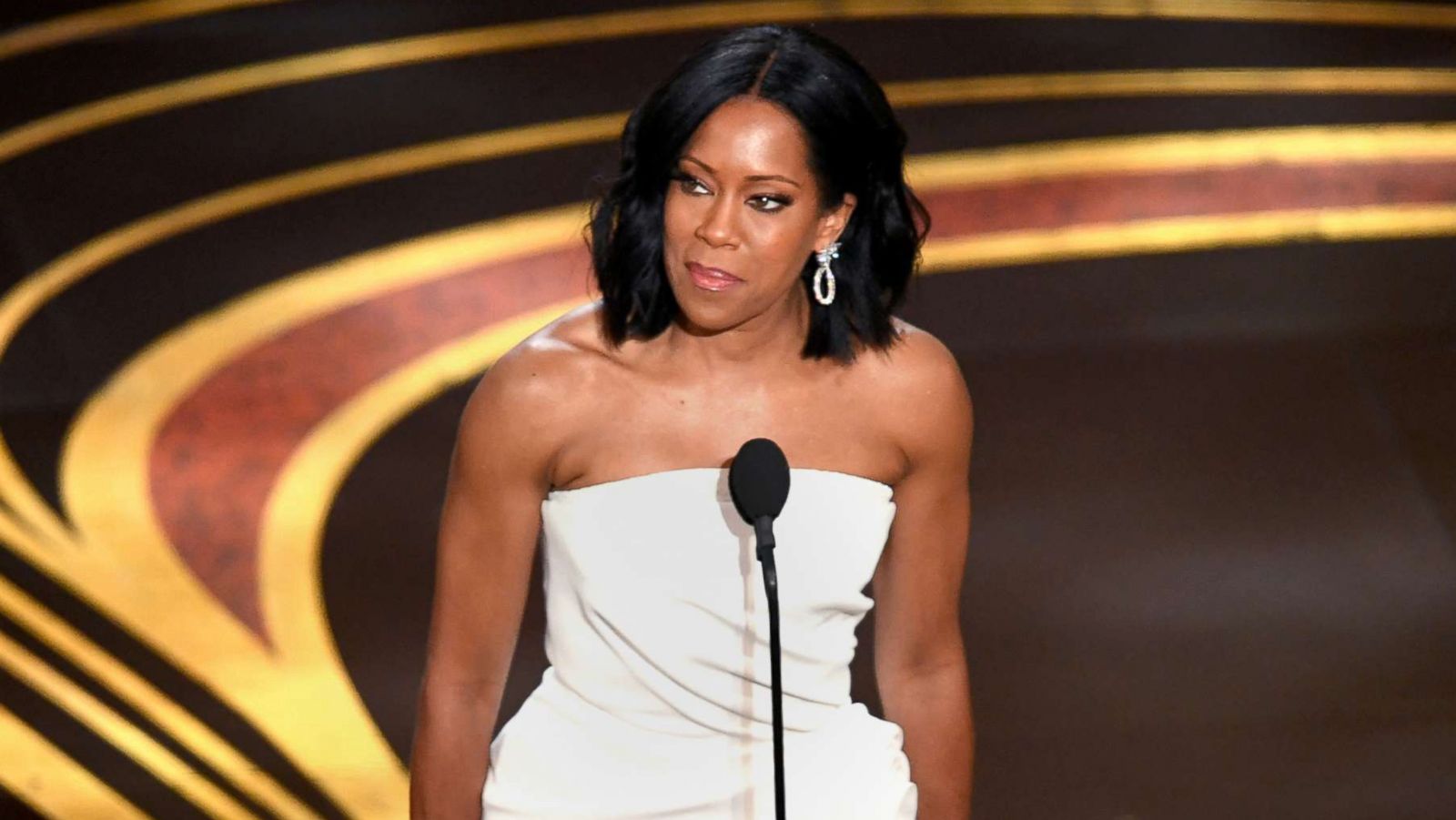 PHOTO: Regina King accepts Oscar for best actress in a supporting role for "If Beale Street Could Talk" during the 91st Annual Academy Awards at Dolby Theatre on Feb. 24, 2019 in Hollywood, Calif.