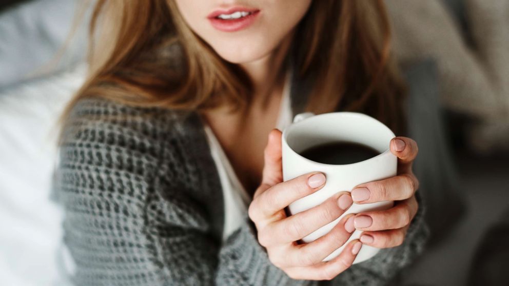 PHOTO: An undated stock photo of a woman drinking a beverage. 