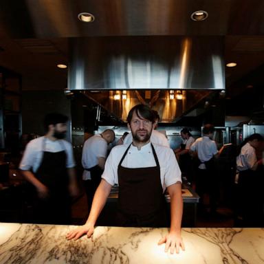 PHOTO: Rene Redzepi, the head chef of Noma in Copenhagen, poses for pictures after an interview with Reuters at Noma at Mandarin Oriental Tokyo February 10, 2015.