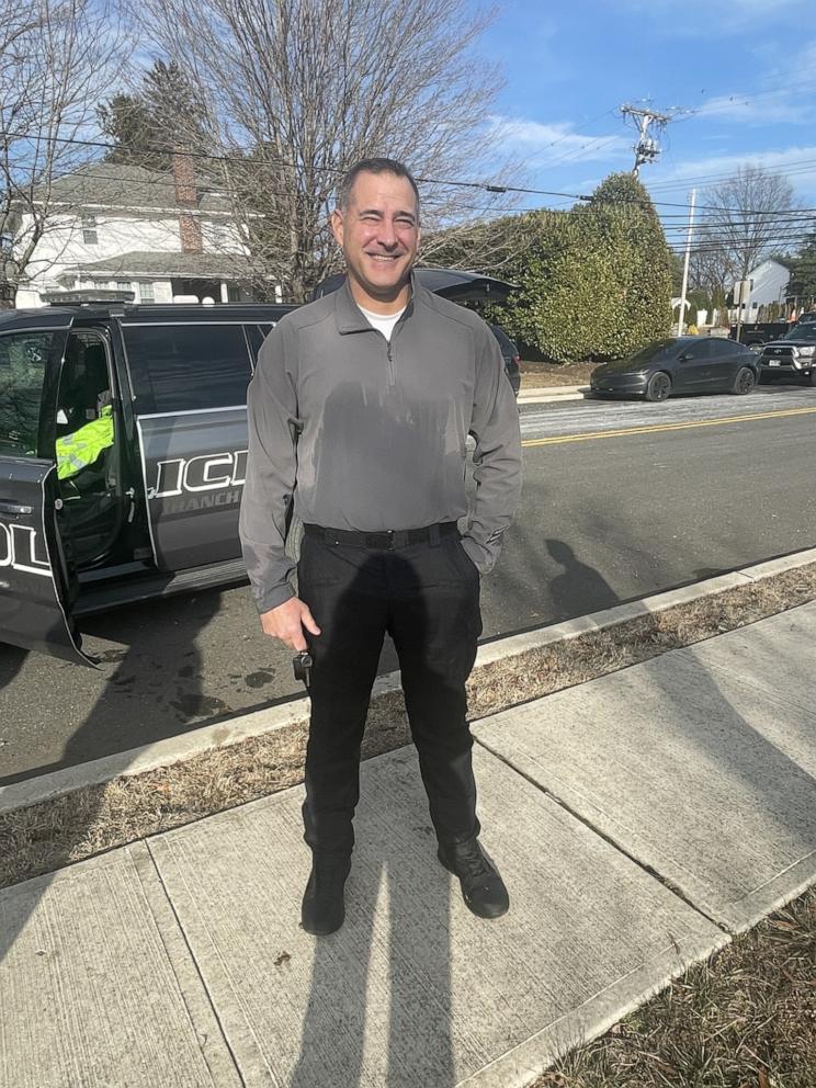 PHOTO: Dave Brosonski is a patrolman with the West Long Branch Police Department in West Long Branch, New Jersey and is trained in water rescues.