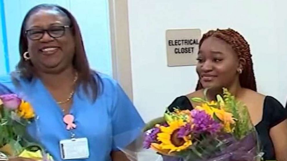 VIDEO: Woman abandoned as a baby reunites with nurse who found her