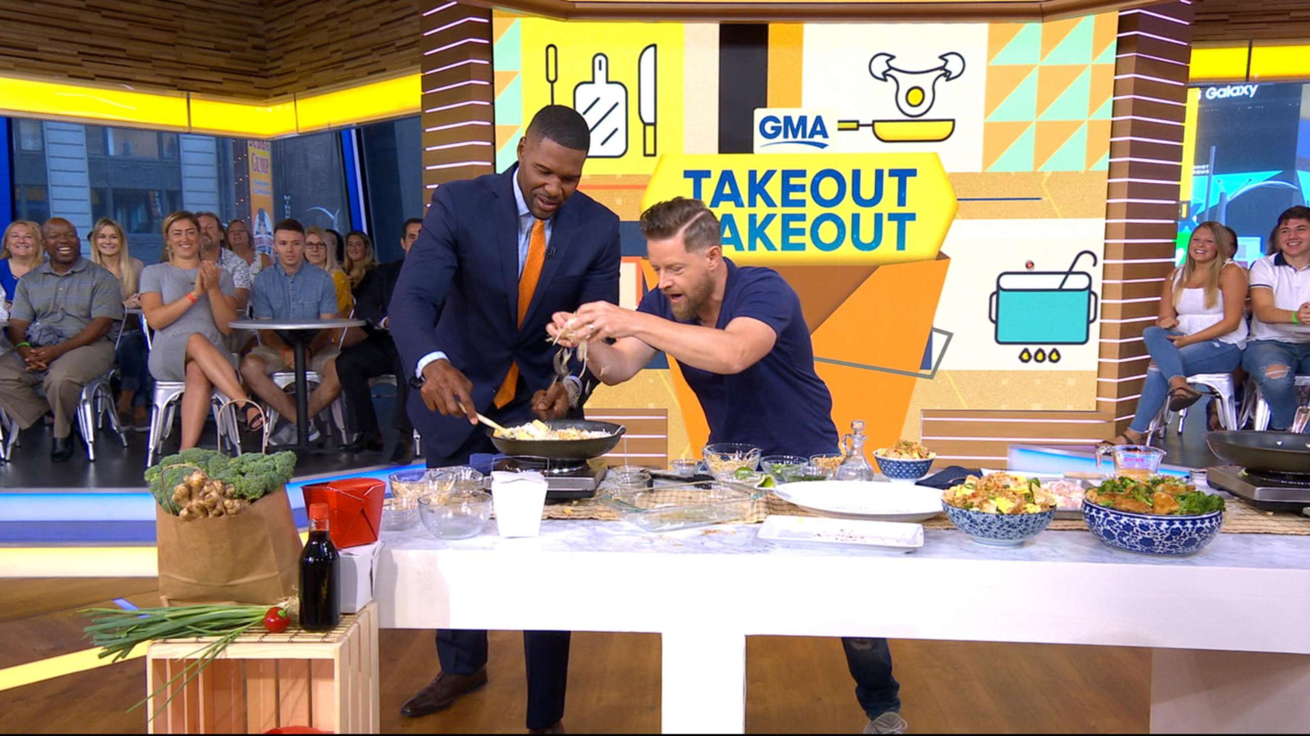 PHOTO: Chef and restaurateur Richard Blais shares his takeout fakeout recipes with "GMA."