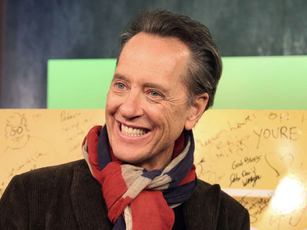 PHOTO: Richard E. Grant appears on Popcorn with Peter Travers at ABC News studios, Nov. 27, 2018, in New York.