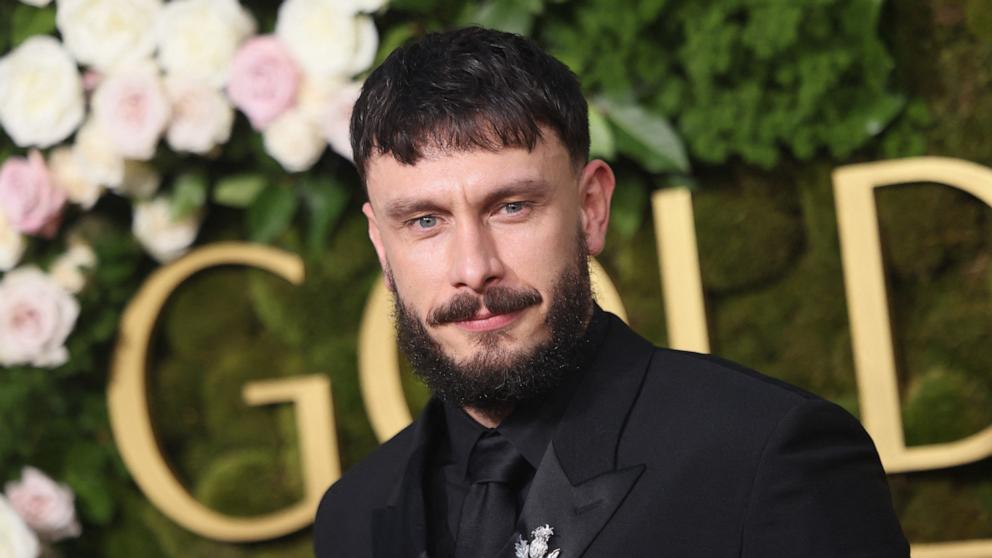 PHOTO: British actor Richard Gadd arrives for the 82nd annual Golden Globe Awards, Jan. 5, 2025, in Beverly Hills, Calif.