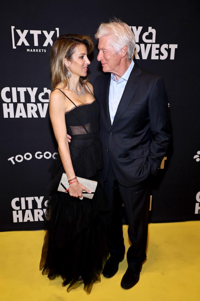 Richard Gere steps out with wife Alejandra for date night: Photos ...
