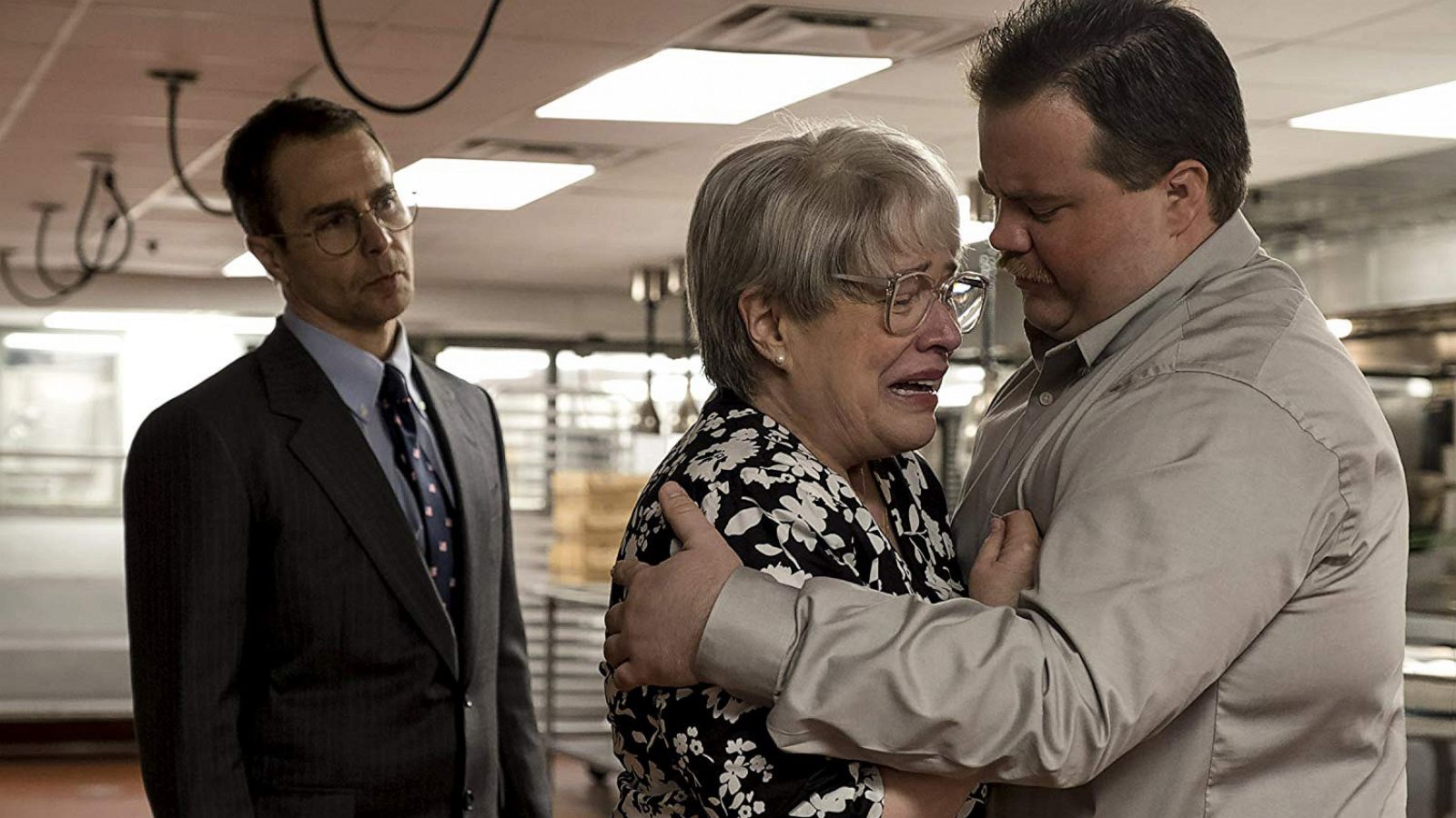 PHOTO: Kathy Bates, Sam Rockwell and Paul Walter Houser in a scene from the 2019 film, "Richard Jewell."