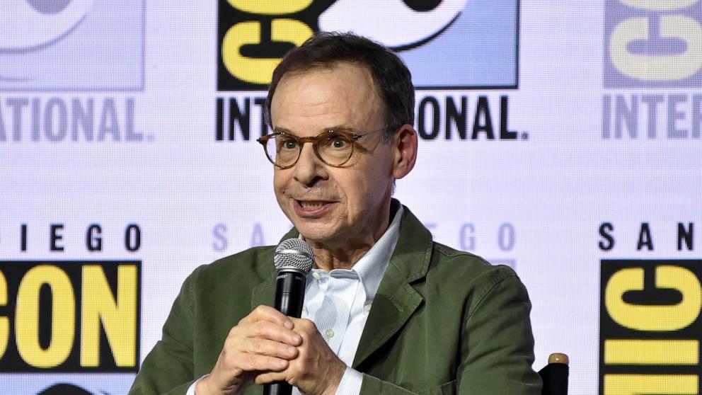 PHOTO: Rick Moranis attends a panel for "Spaceballs: The New One" during Comic-Con International on July 24, 2026, in San Diego.