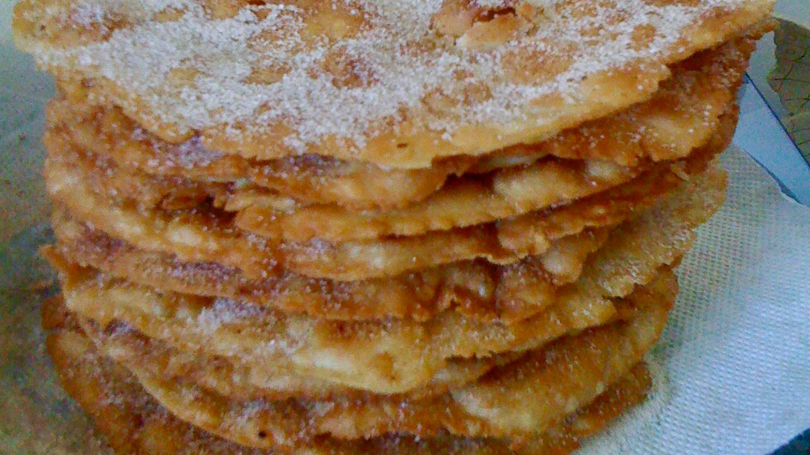 PHOTO: A fried dough fritter.