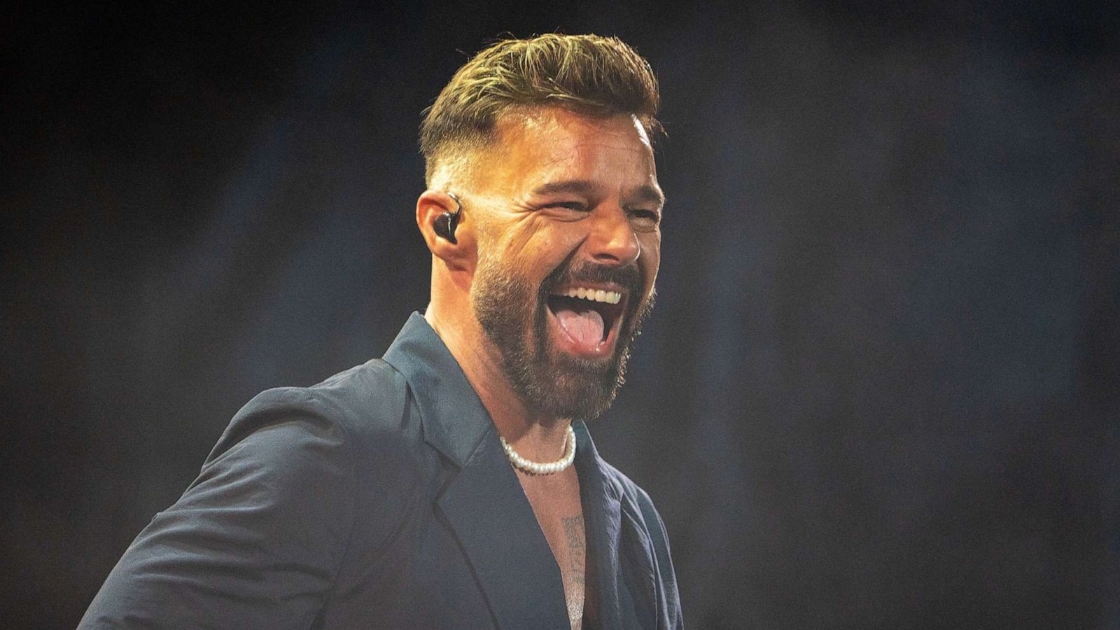 PHOTO: Ricky Martin performs on stage during Starlite Occident 2023 at Cantera de Nagüeles on July 15, 2023 in Malaga, Spain.