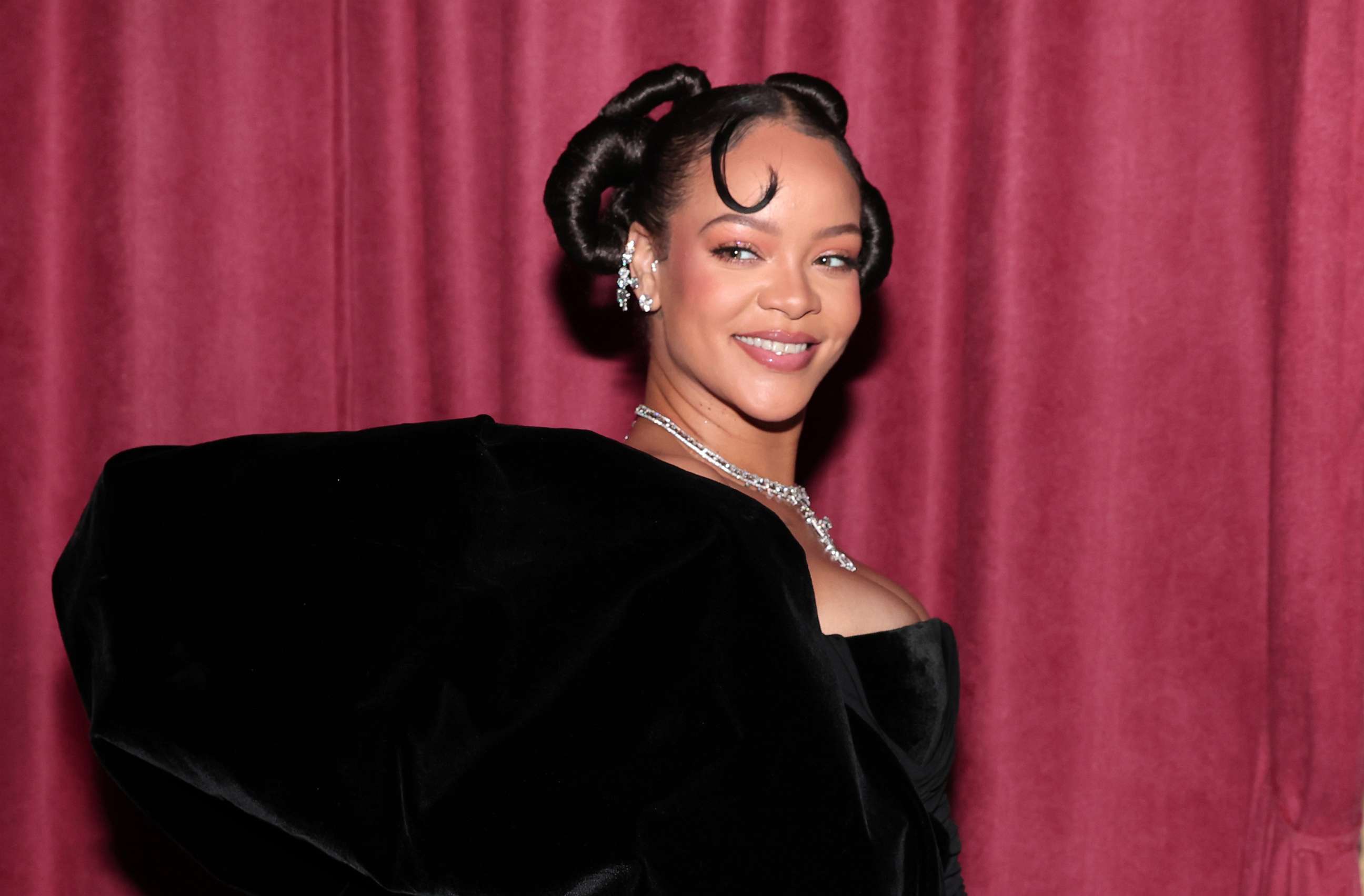 PHOTO: Rihanna attends the 80th Annual Golden Globe Awards held at the Beverly Hilton Hotel, Jan. 10, 2023, in Beverly Hills, Calif.