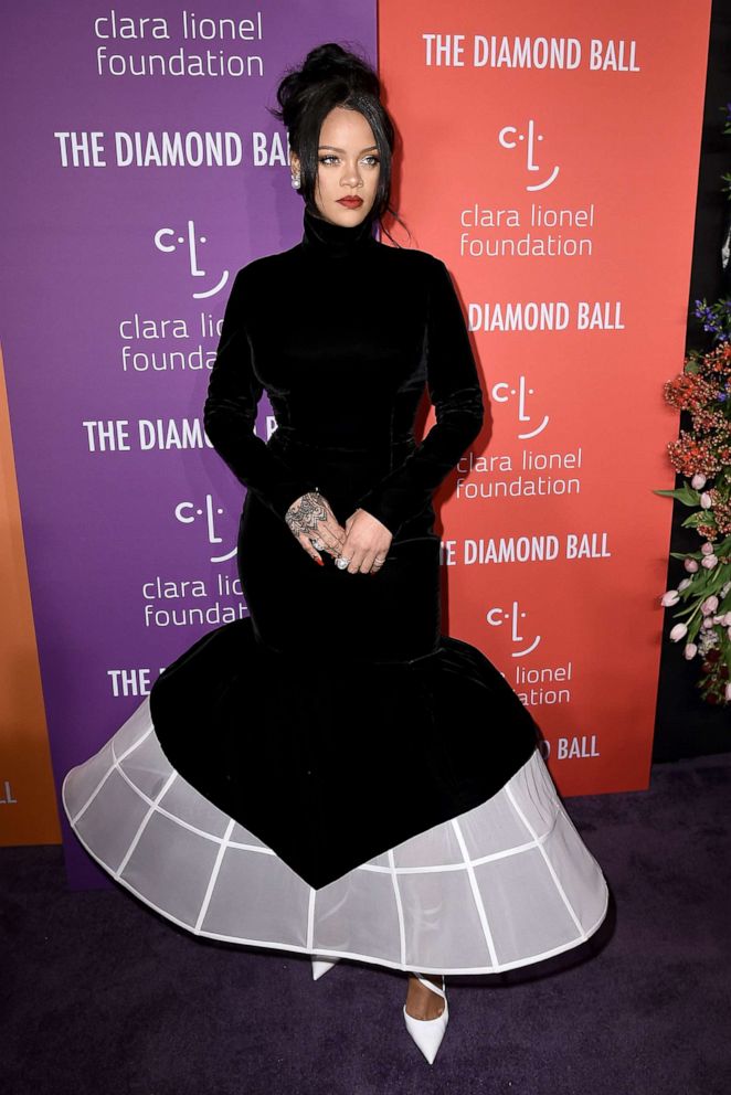 PHOTO: Rihanna attends the 5th Annual Diamond Ball benefiting the Clara Lionel Foundation at Cipriani Wall Street, Sept. 12, 2019 in New York City.