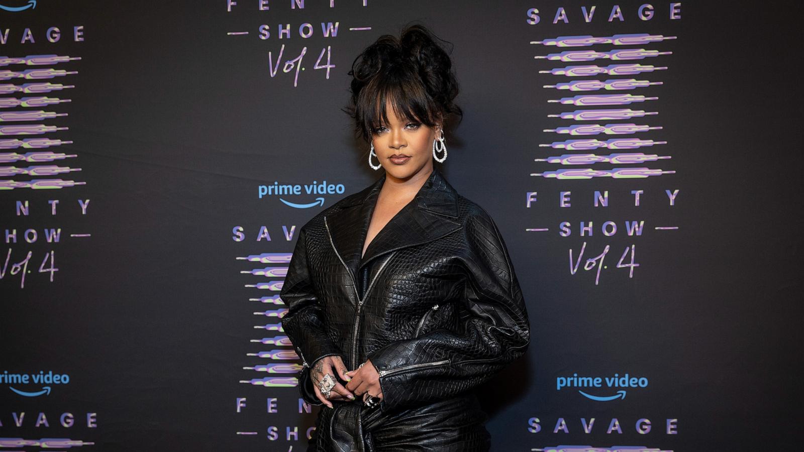 PHOTO: Rihanna attends Rihanna's Savage X Fenty Show Vol. 4 presented by Prime Video at Allied Studios, Nov. 8, 2022, in Simi Valley, Calif.