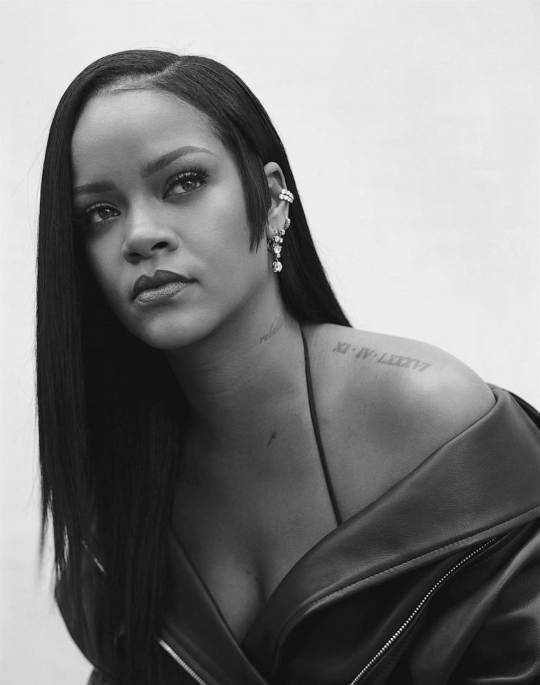Rihanna releases first photos of her debut Fenty fashion