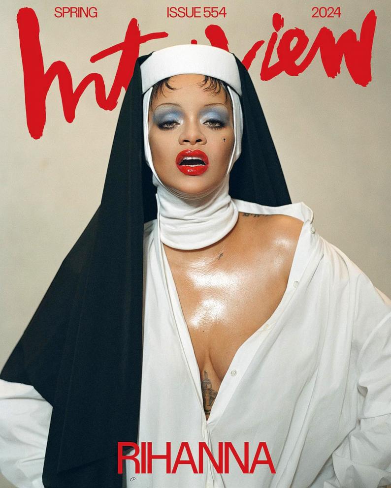 PHOTO: Rihanna on cover of Interview Magazine