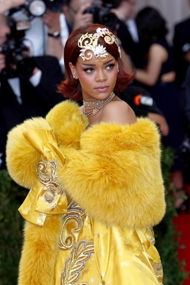 PHOTO: Rihanna attends the 2015 Costume Institute Gala Benefit celebrating the exhibition 'China: Through the Looking Glass' at The Metropolitan Museum of Art in New York, USA, on 04 May 2015. 