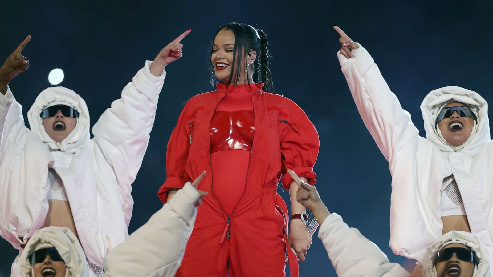 Inside Rihanna's red hot Super Bowl 2023 style: All the glam