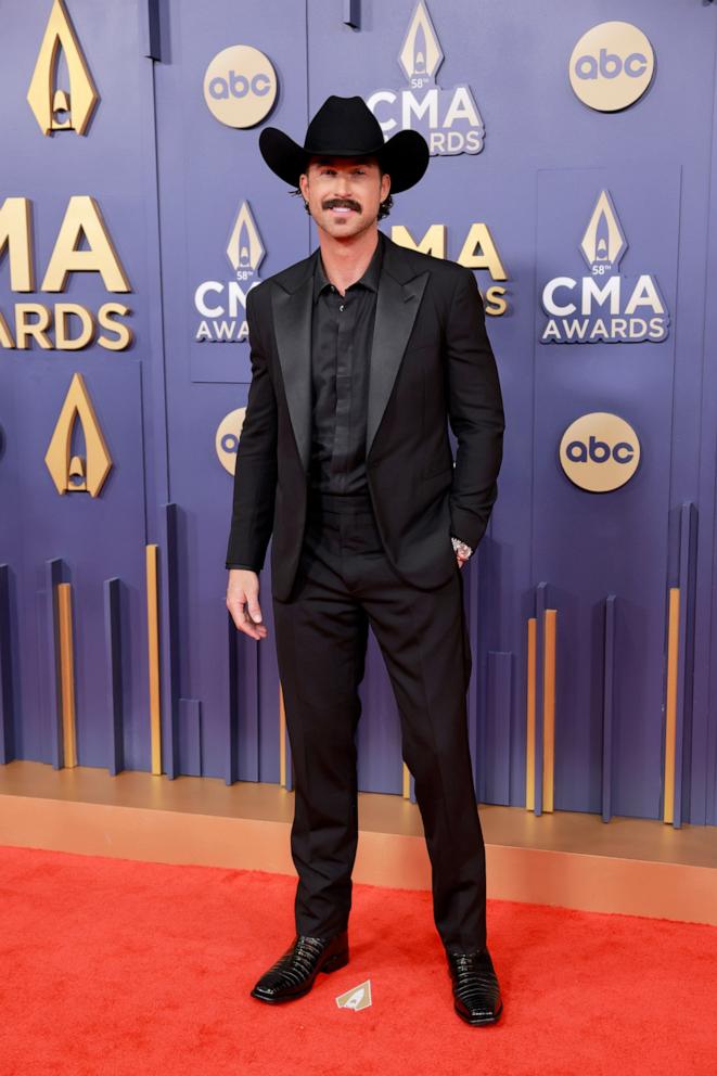 PHOTO: Riley Green attends The 58th Annual CMA Awards on Nov. 20, 2024 in Nashville, Tenn.