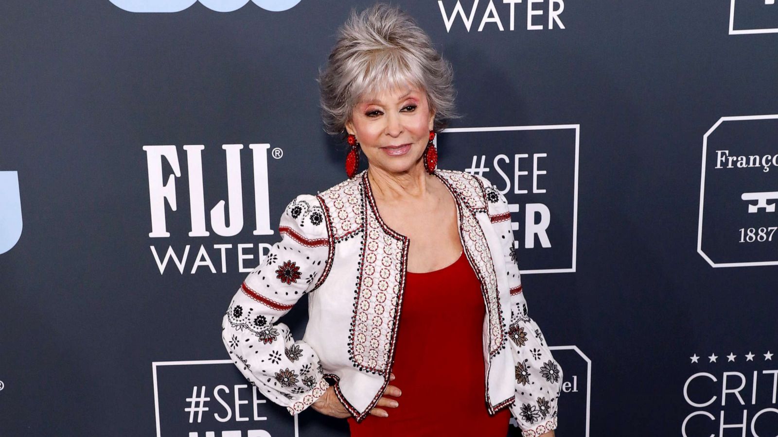 PHOTO: Rita Moreno attends the 25th Annual Critics' Choice Awards at Barker Hangar, Jan. 12, 2020, in Santa Monica, Calif.