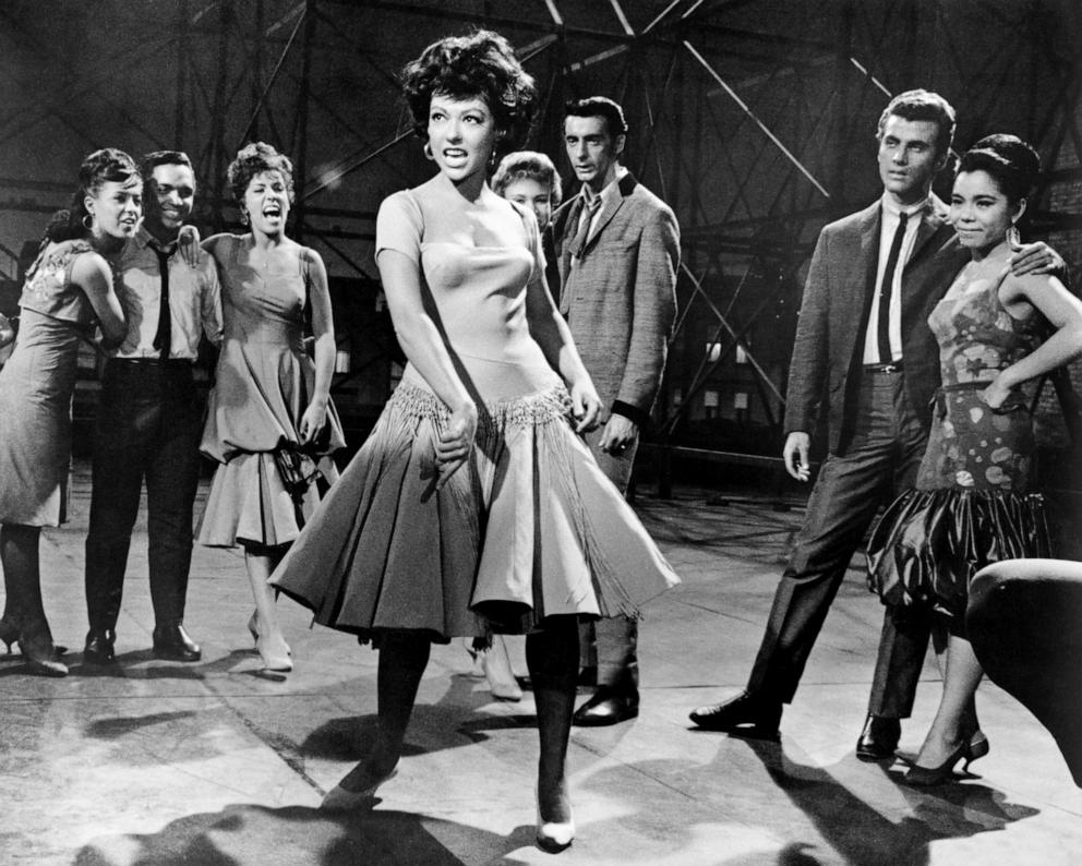 PHOTO: Actress Rita Moreno as Anita in the 1961 movie "West Side STory."