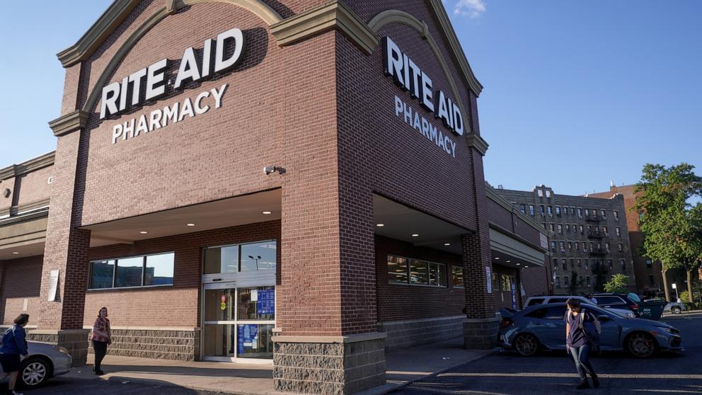 PHOTO: A view of a Rite Aid building in Queens, New York, September 10, 2024.
