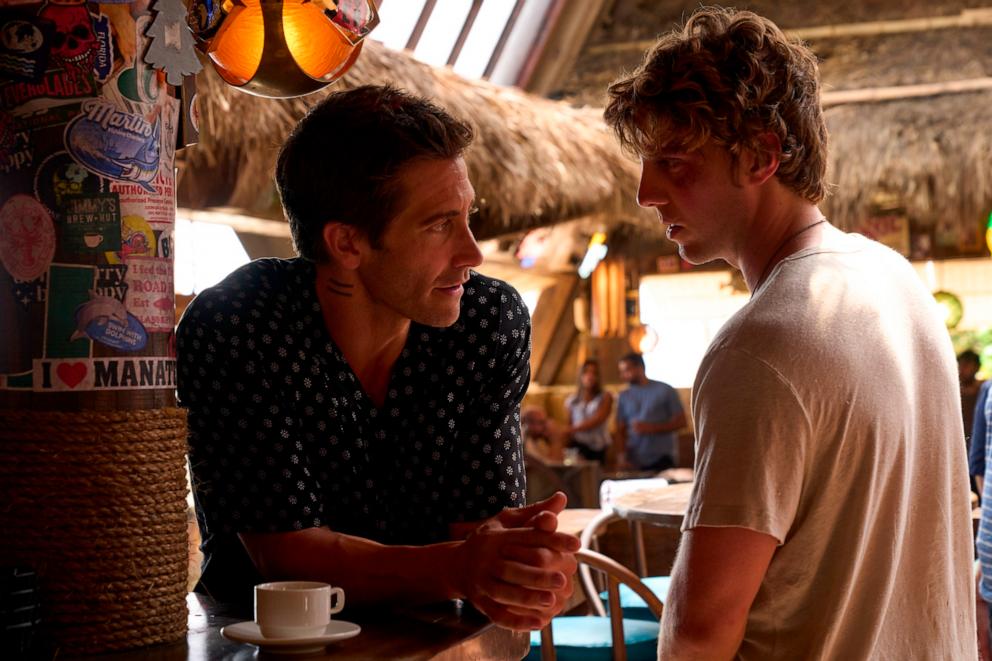 PHOTO: Jake Gyllenhaal and Lukas Gage star Road House.