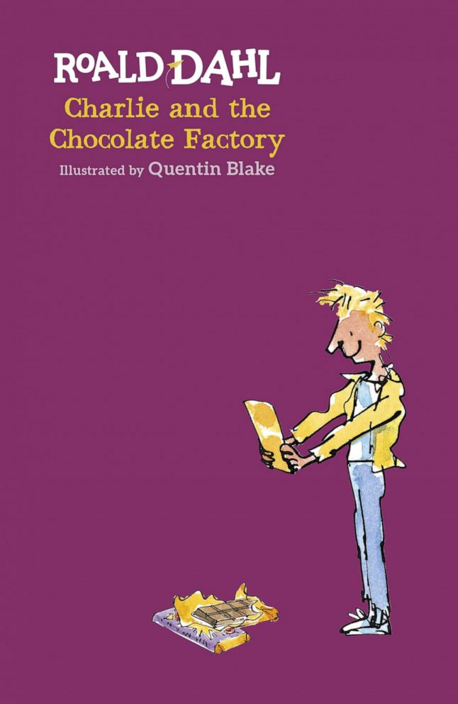 PHOTO: Book cover of Charlie and the Chocolate Factory written by author Roald Dahl