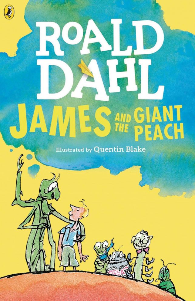 PHOTO: Book cover of James and the Giant Peach written by author Roald Dahl