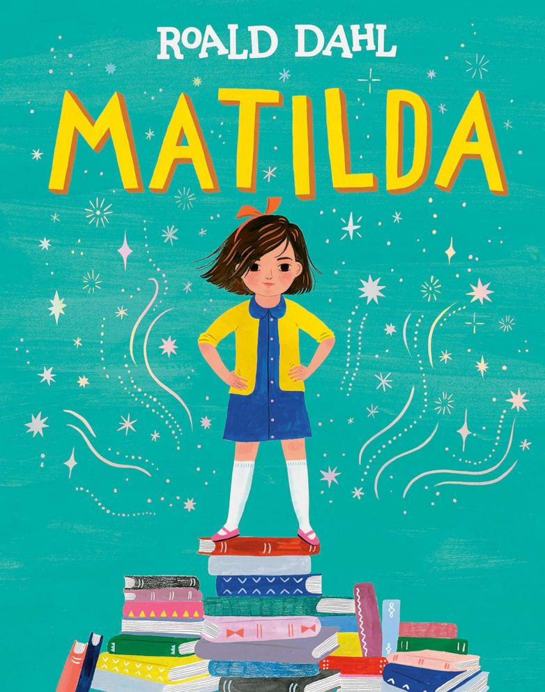 PHOTO: Book cover of Matilda written by author Roald Dahl