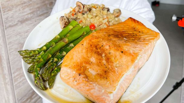 What's for dinner? Easy, healthy roasted salmon and fried cauliflower ...