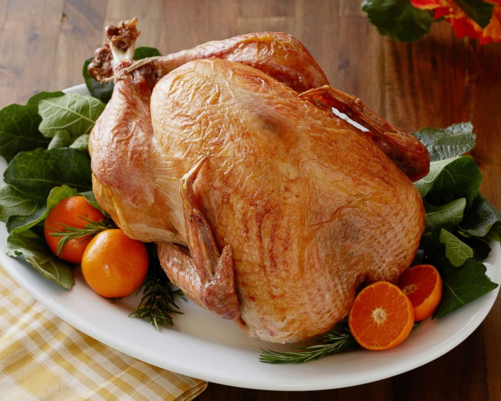 PHOTO: Trisha Yearwood's no baste Thanksgiving turkey.