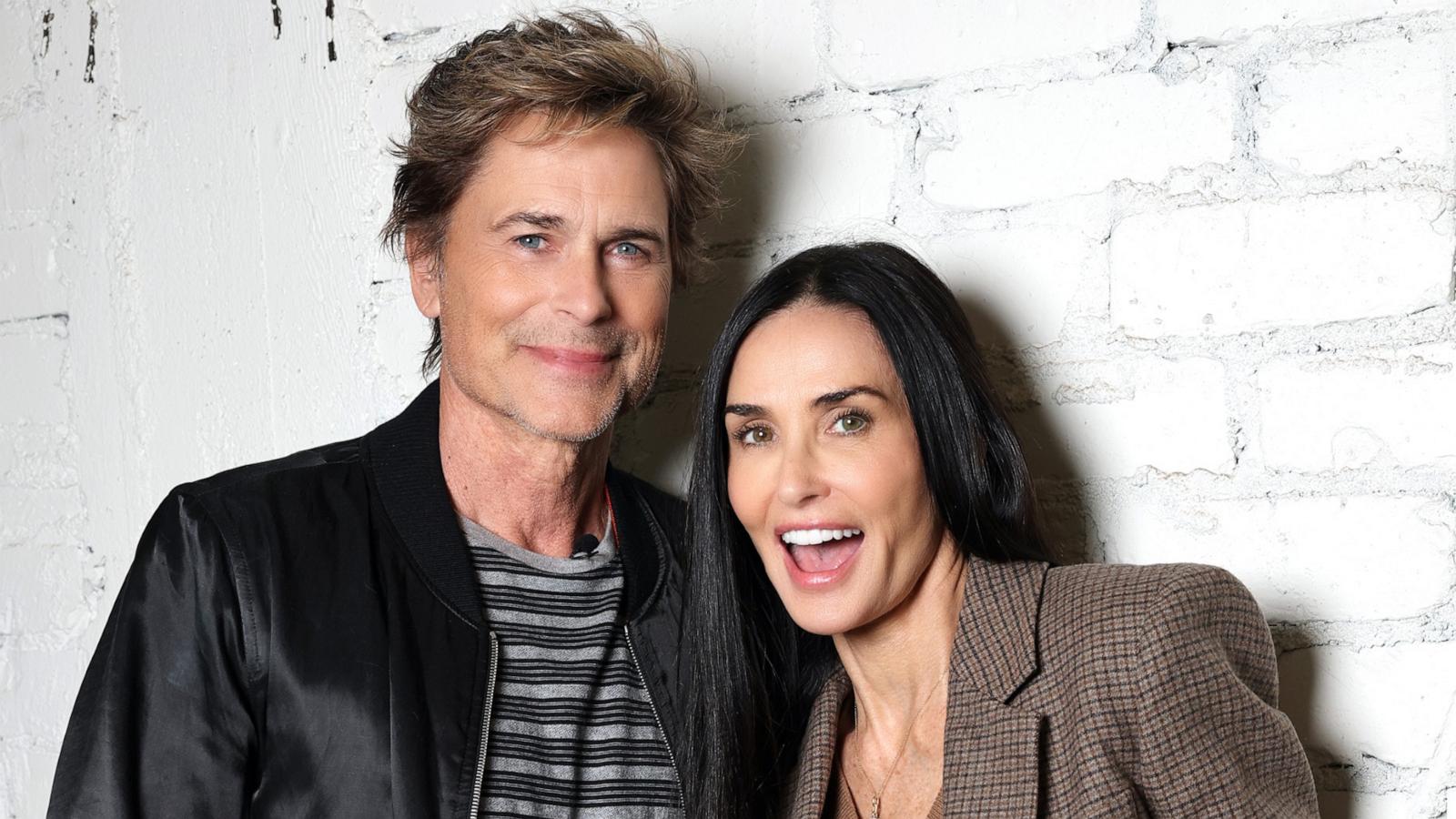 PHOTO: Rob Lowe and Demi Moore seen at "The Substance" Special Screening at Lumiere Cinema at the Music Hall on Dec. 14, 2024 in Beverly Hills, Calif.