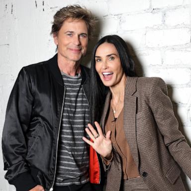 PHOTO: Rob Lowe and Demi Moore seen at "The Substance" Special Screening at Lumiere Cinema at the Music Hall on Dec. 14, 2024 in Beverly Hills, Calif.