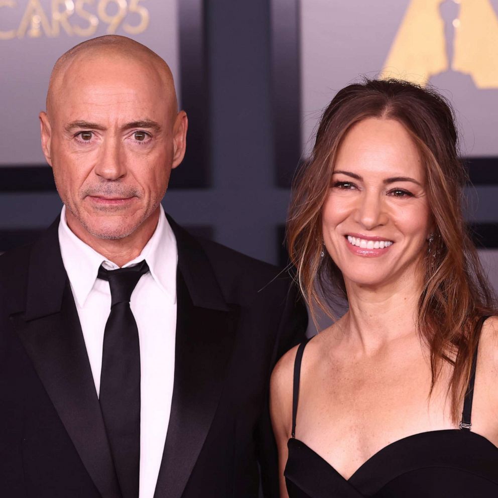 Robert Downey Jr Shares Red Carpet Photo With Wife Susan Good Morning America