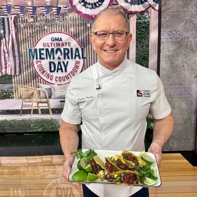 PHOTO: Chef Robert Irvine joins "Good Morning America" with brisket breakfast tacos.