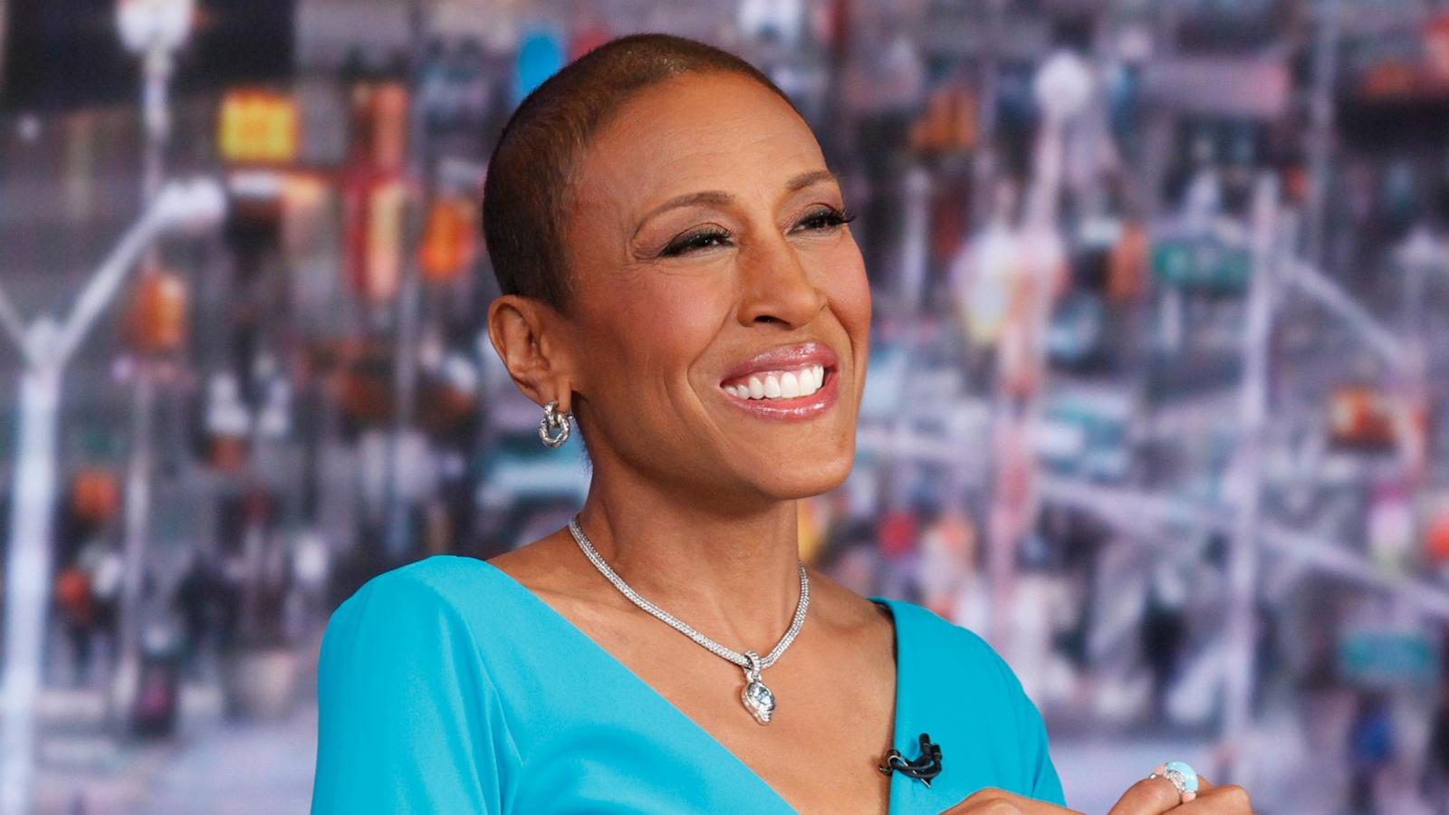 PHOTO: Robin Roberts returned to anchor Good Morning America, Feb. 20, 2013, almost six months after taking a medical leave of absence to undergo a bone marrow transplant for a rare blood disorder.