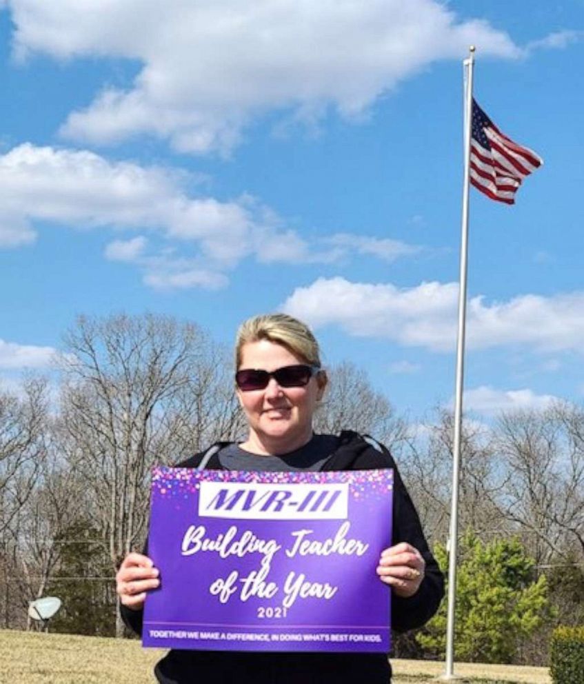 PHOTO: Robin Mach, an early childhood special education teacher in Missouri, donated a kidney to one of her preschool students.
