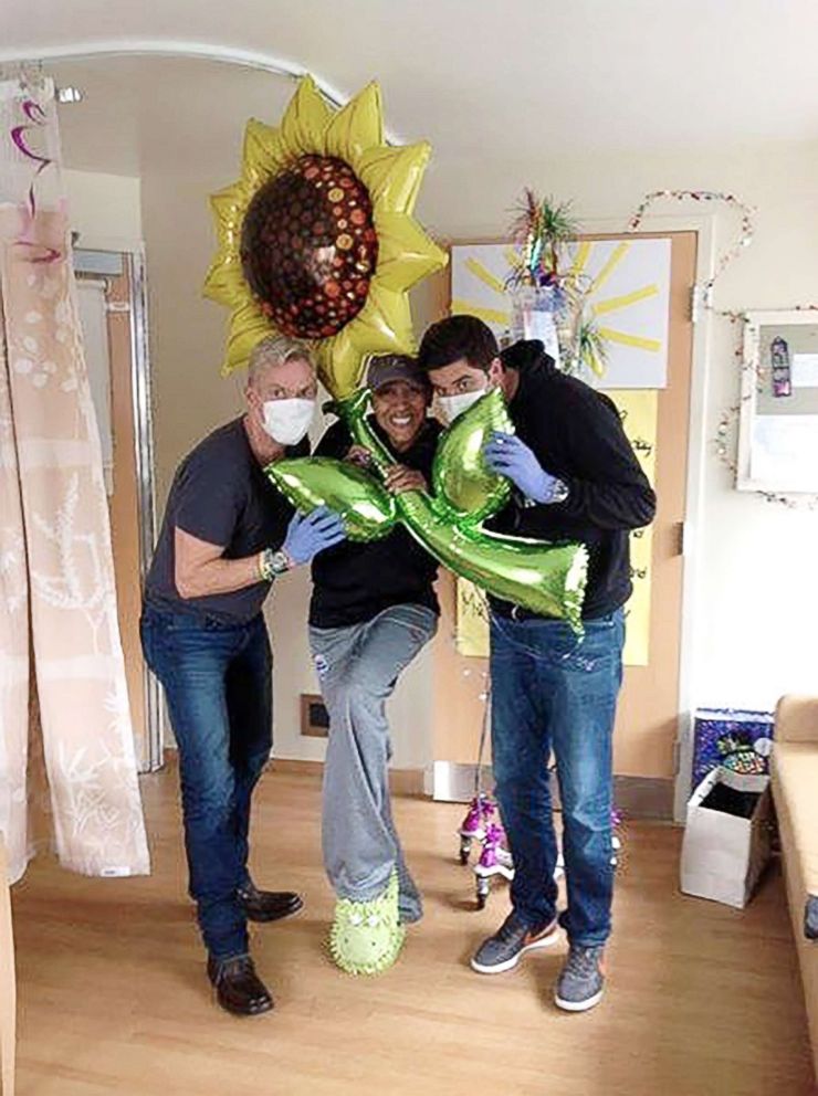 PHOTO: ABC News' Robin Roberts is photographed shortly after receiving a bone marrow transplant.