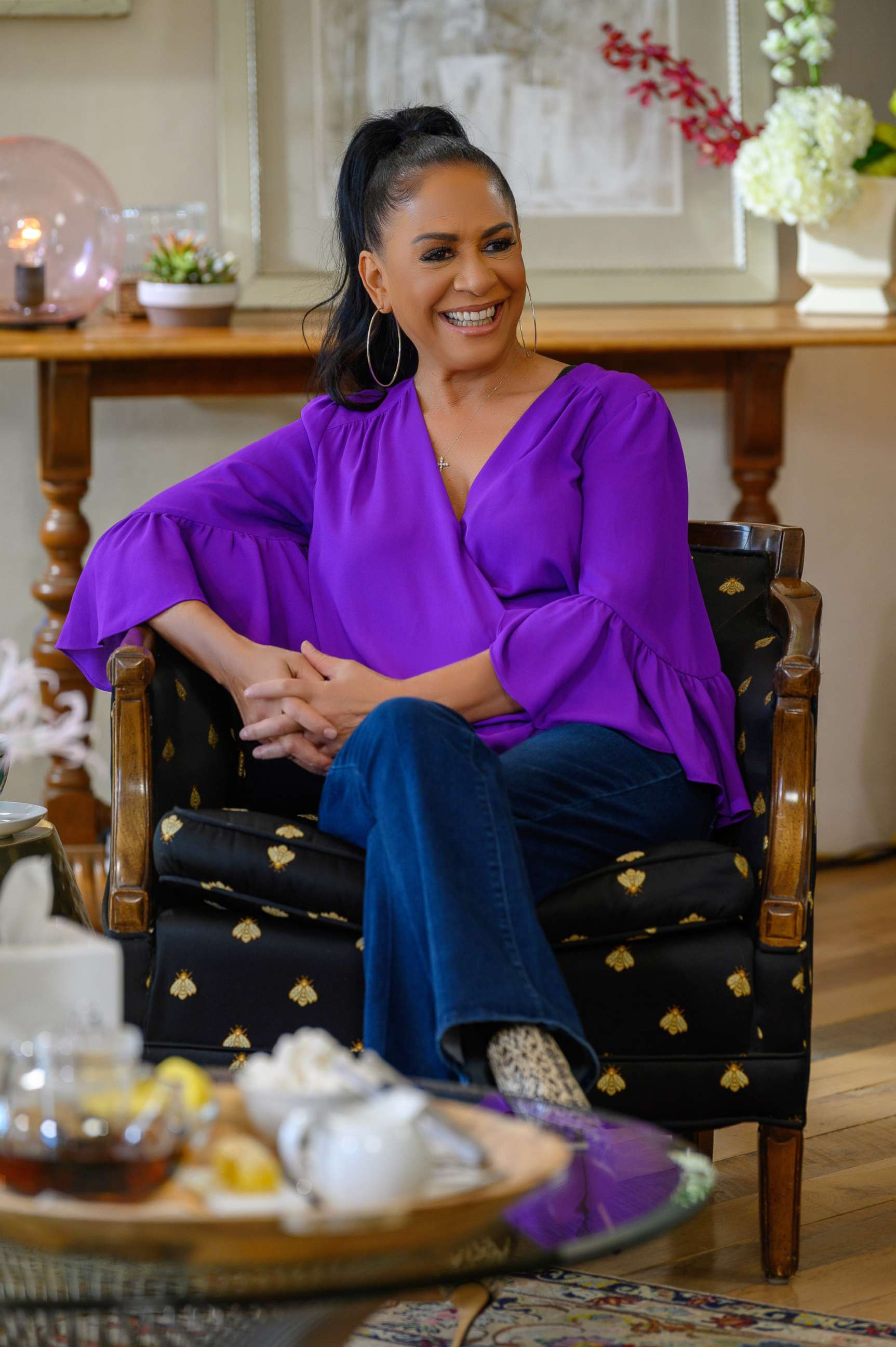 PHOTO: Sheila E appears on an episode of "Turning the Tables with Robin Roberts."