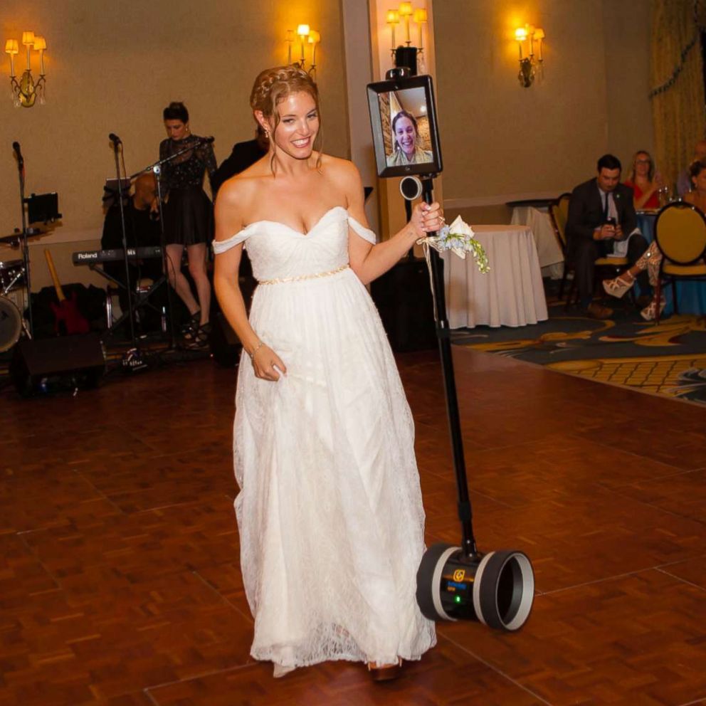 Why this bride had guests wear blindfolds during her ceremony