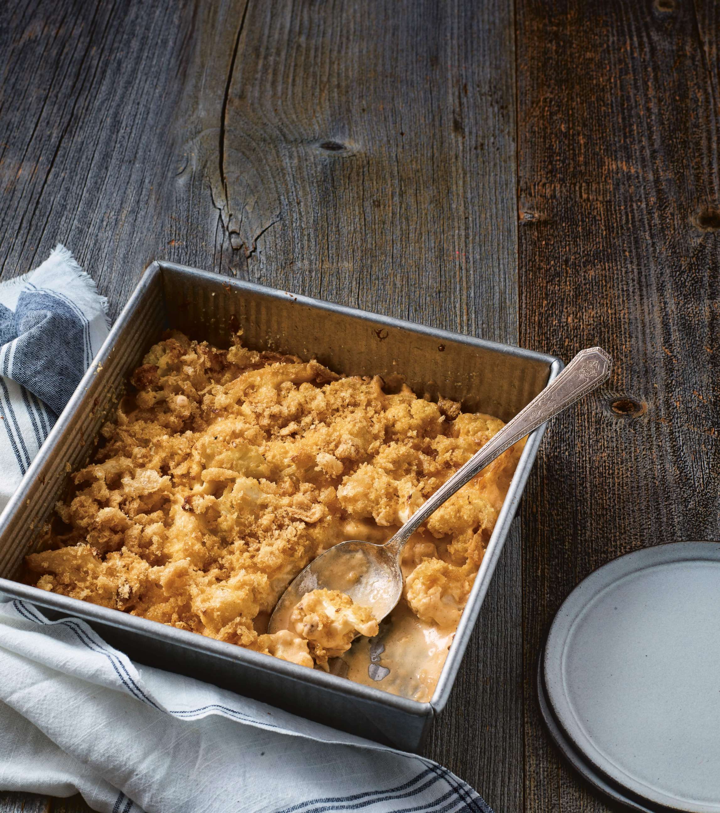 PHOTO: Chef Rocco DiSpirito's cauliflower "macaroni" and cheese is a nutrient rich, low-carb keto-friendly recipe.