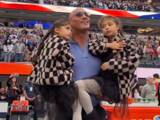 Dwayne Johnson Kicks Off the Super Bowl With Energizing Speech