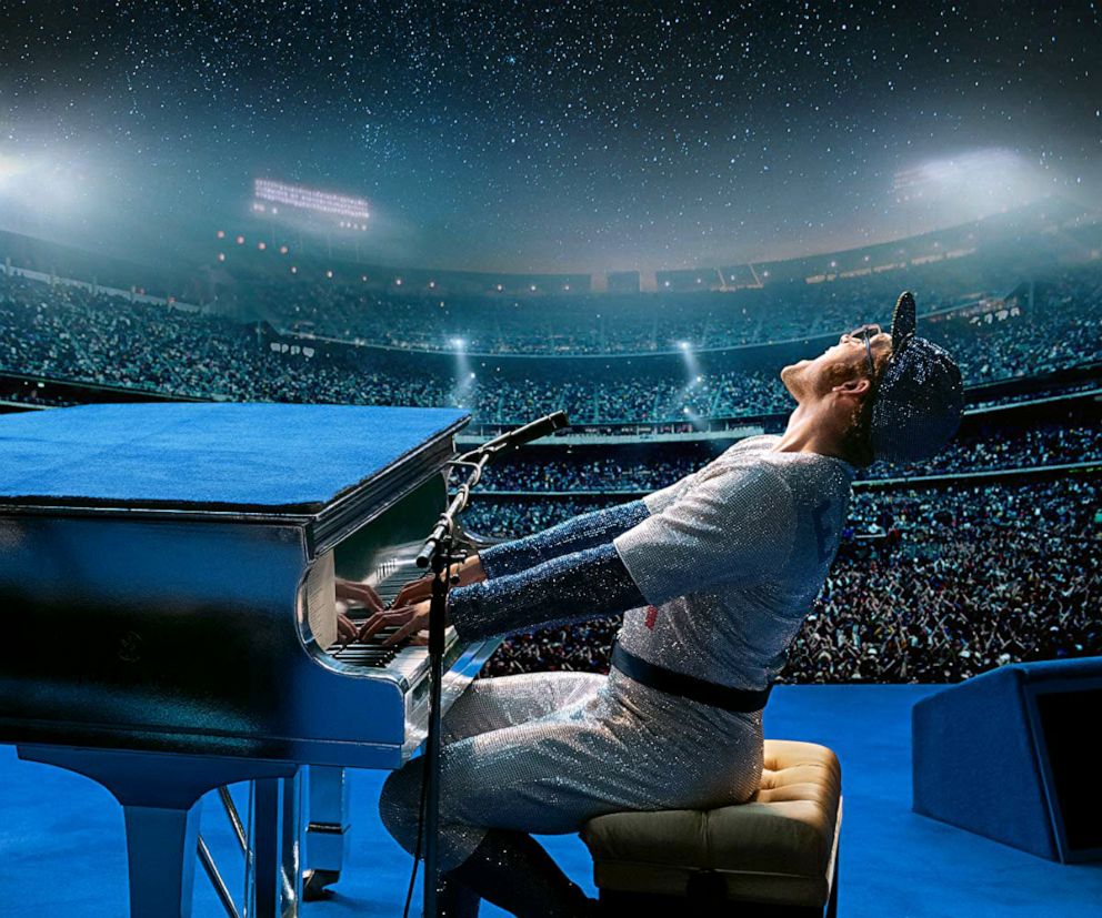 PHOTO: Taron Egerton, as Elton John, in a scene from "Rocketman."